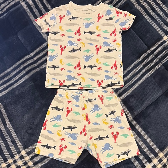 Janie and Jack Other - Janie & Jack Kid’s Sea Creature Print Pajama Set